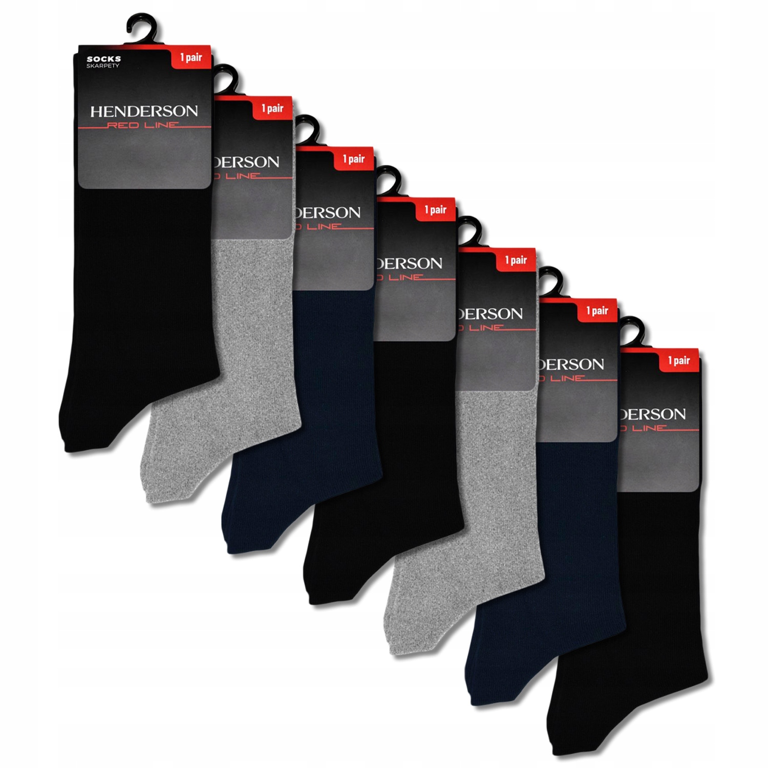 

Henderson Red Line Skarpety męskie 10 par r43-46