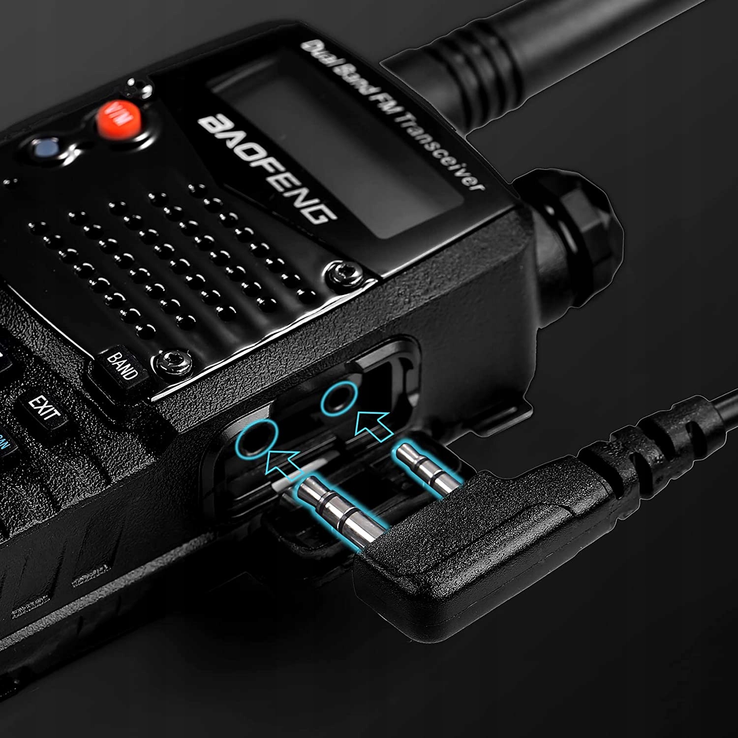 Kabel do programowania Baofeng UV-5R Plus UV-82 BF-F8+ Uuv3r Plus bf-888s EAN (GTIN) 8656115029218