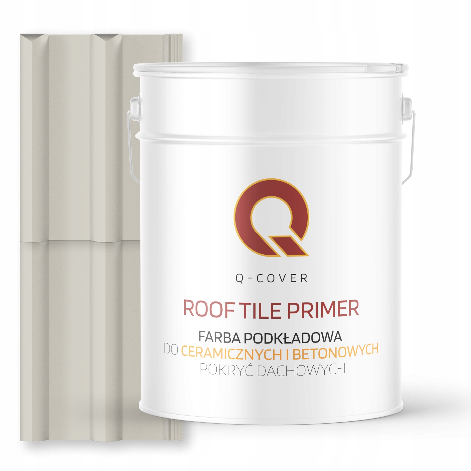 Podkladová Farba Na Keramickú Strechu Bielo-šedá Ral 9002 Mat 10 L