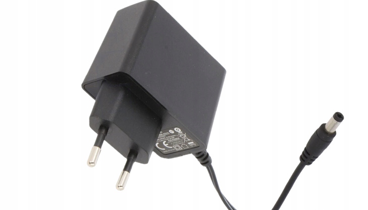 ZASILACZ WTYCZKOWY 24V 1A 24W WTYK 2.1/5.5MM DO TAŚM LED DOMOFONU IMPULSOWY