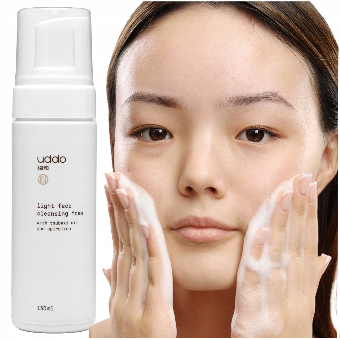 Čisticí a vyhlazující pěna na mytí obličeje Tsubaki Uddo