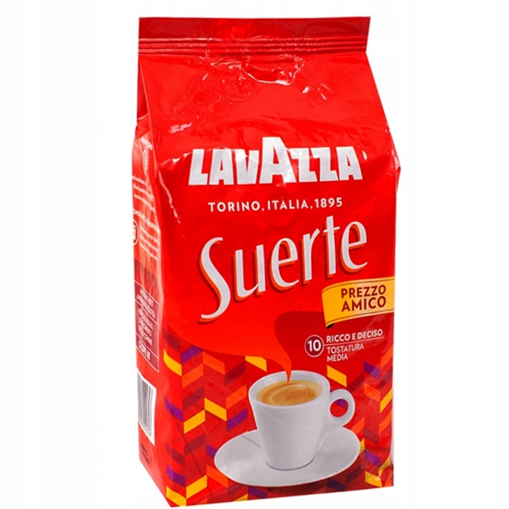 Levně Lavazza Suerte Káva Zrnková 1 kg