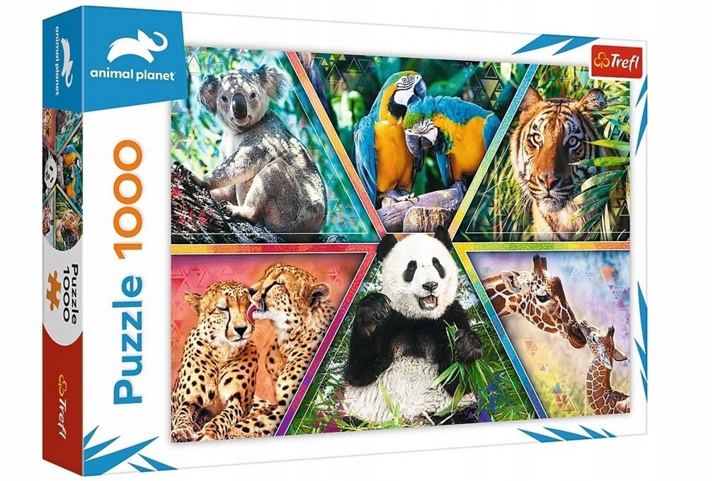 

Puzzle 1000 el. Trefl Królestwo Zwierząt