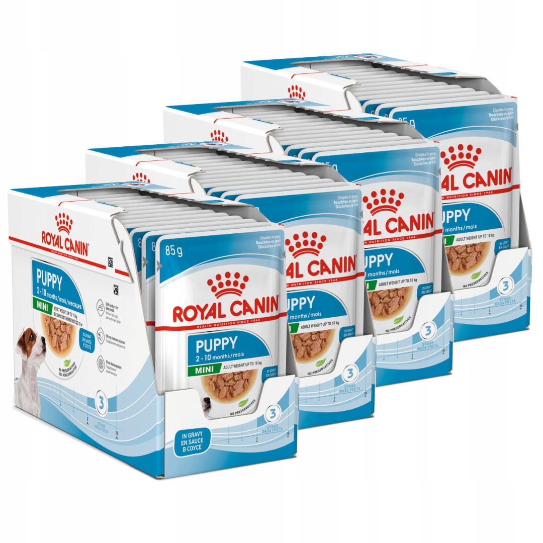 Levně Royal Canin Mini Puppy 48x85g Krmivo Vlhké v omáčce pro štěňata malých plemen
