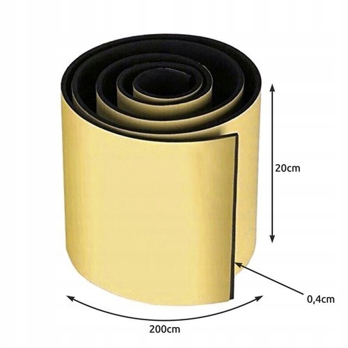 Ochraniacz drzwi auta- odbojnik na ściane garażu Długość 2 m