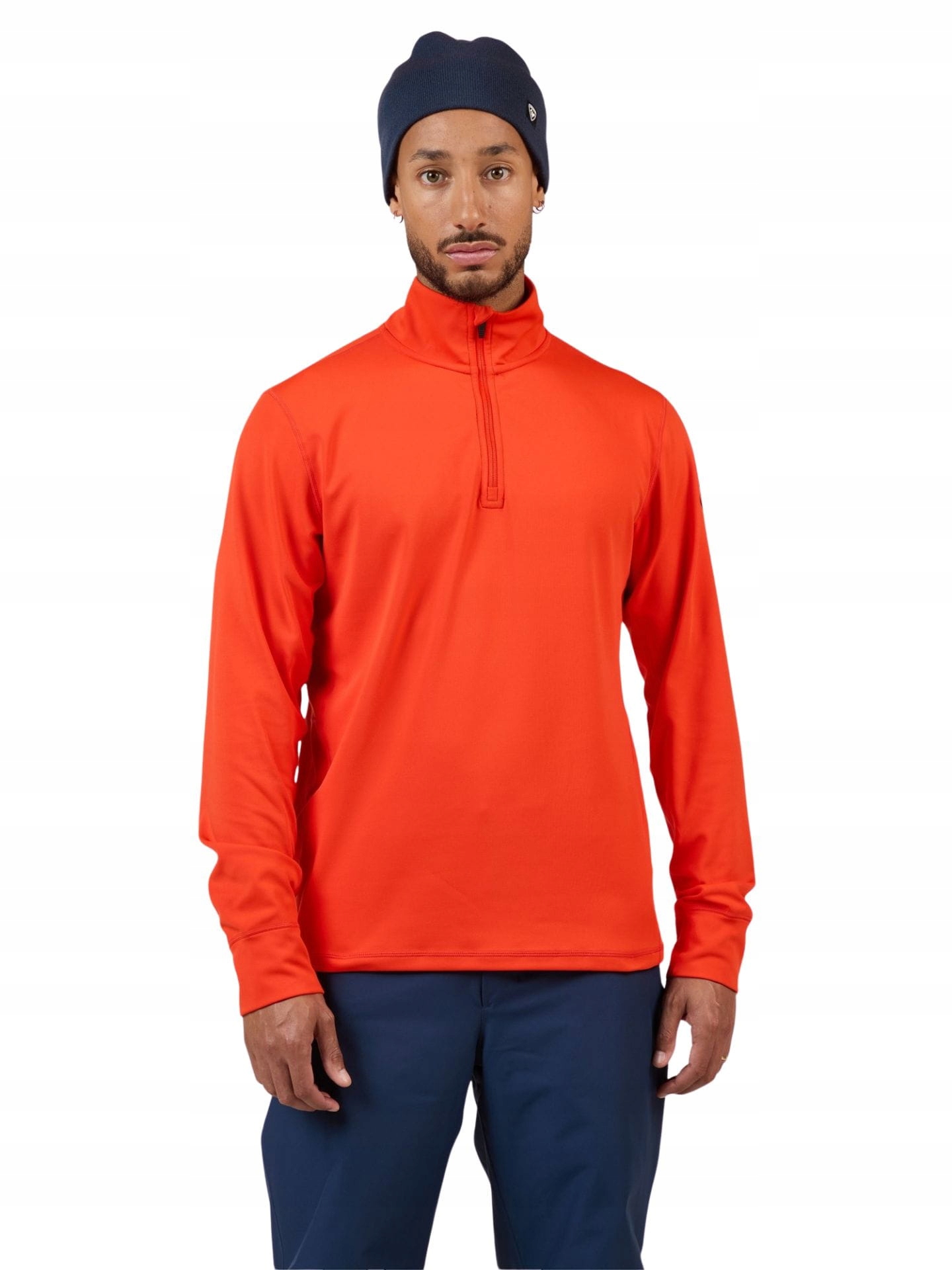 Pánská mikina Rossignol Stretch Half-Zip Mid Layer Golden Gate XL