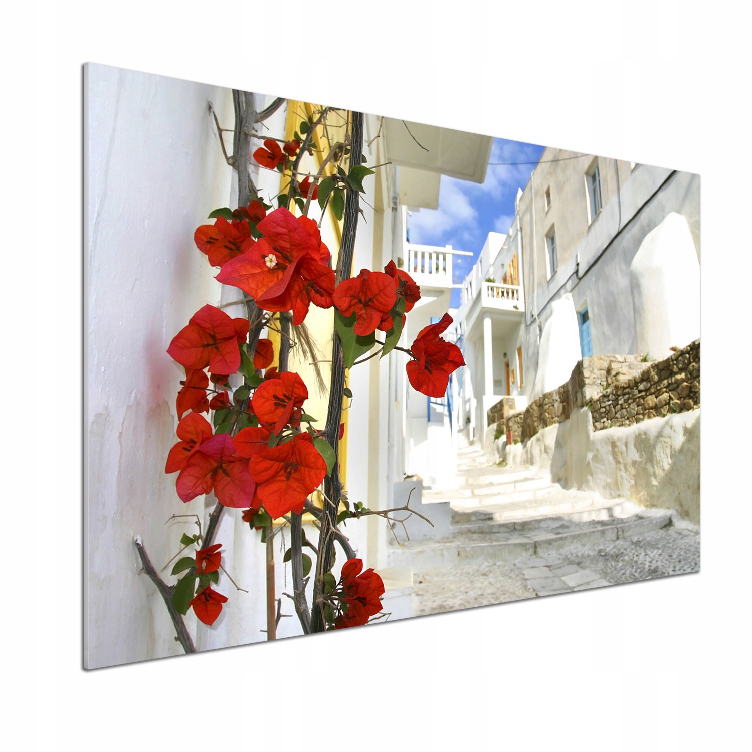 Panel do kuchyne Mykonos Grécko 100 x 70 cm Lepidlo