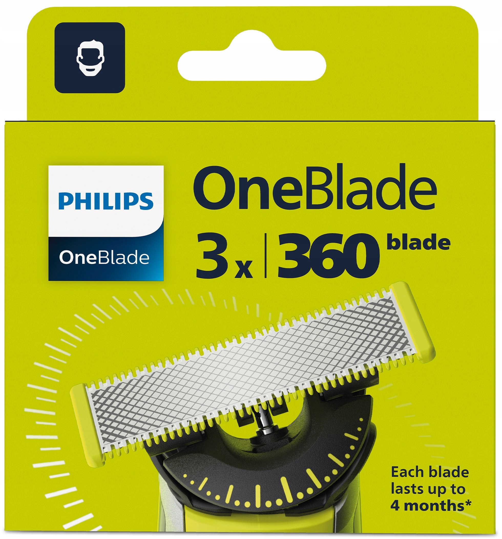 Ostrza golarki Philips OneBlade 360 QP430/50