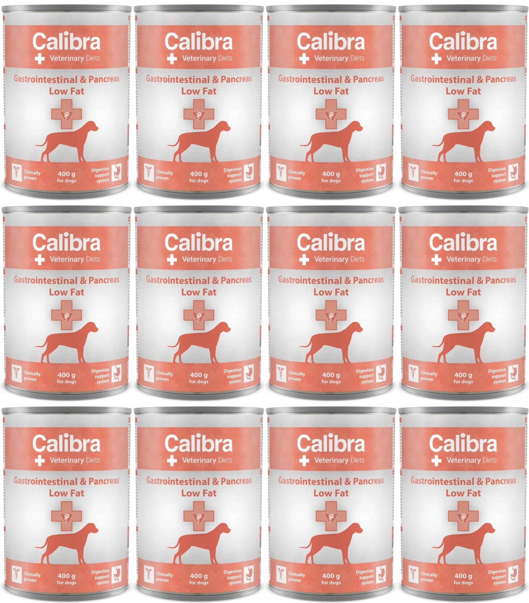 Levně Calibra Dog Gastrointestinal Low Fat 12 x 400 g