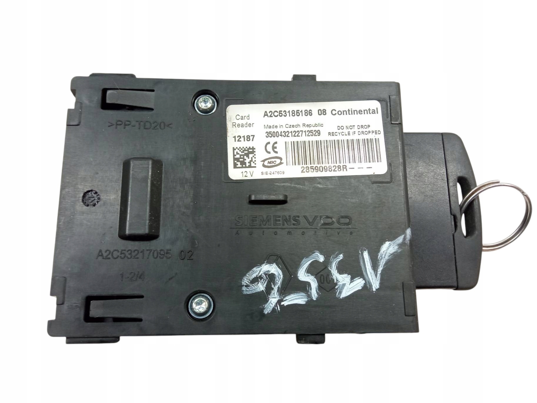 card reader 285909828R Renault Grand Scenic III (2009-2013)