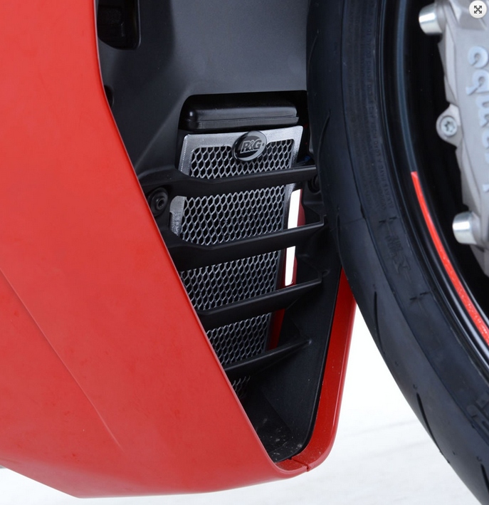 Kryt Chladiča Oleja Rg Racing Ducati Supersport (s) (17-) Silver