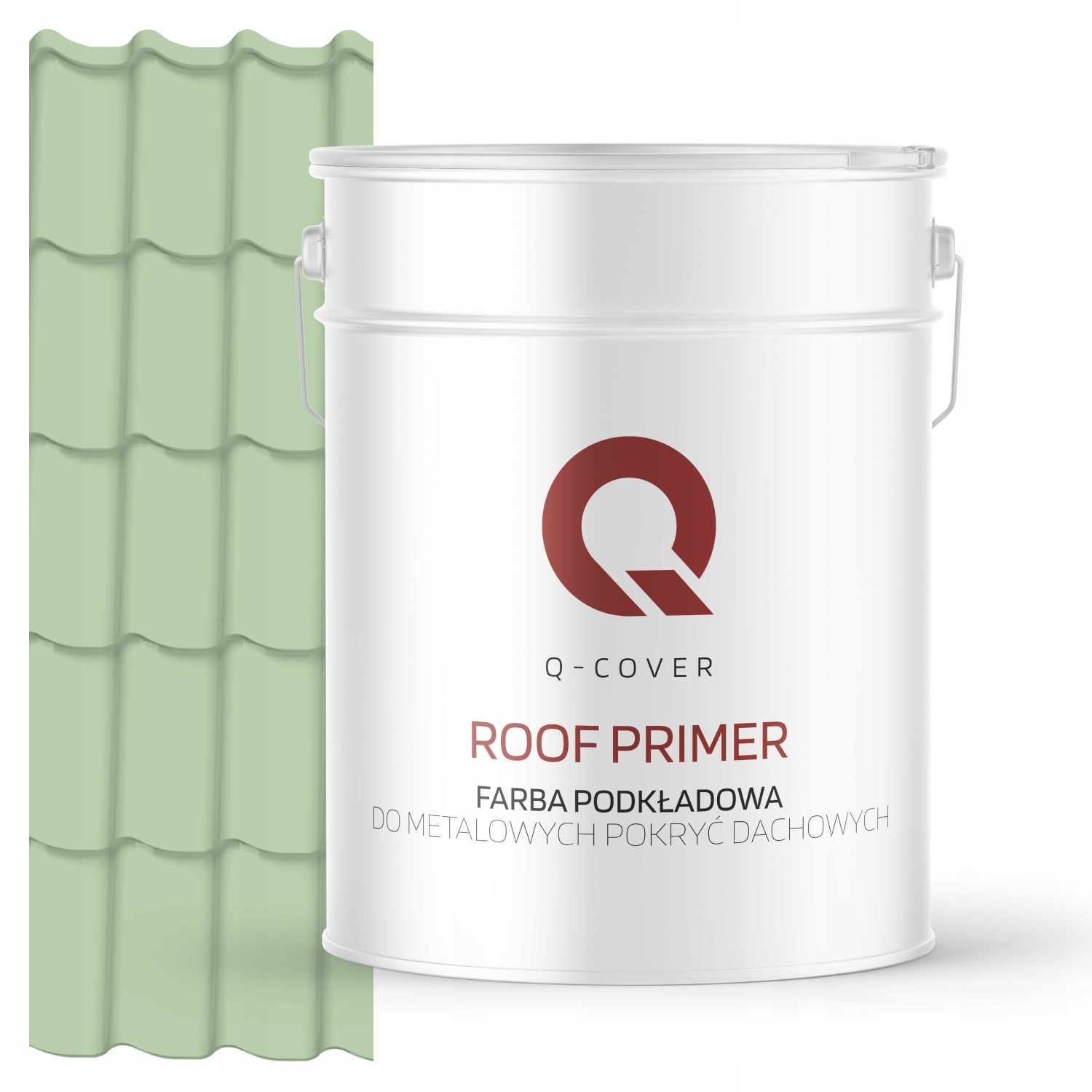 Podkladová Farba Na Kovovú Strechu Zelená Pastelová Ral 6019 10 L Matná