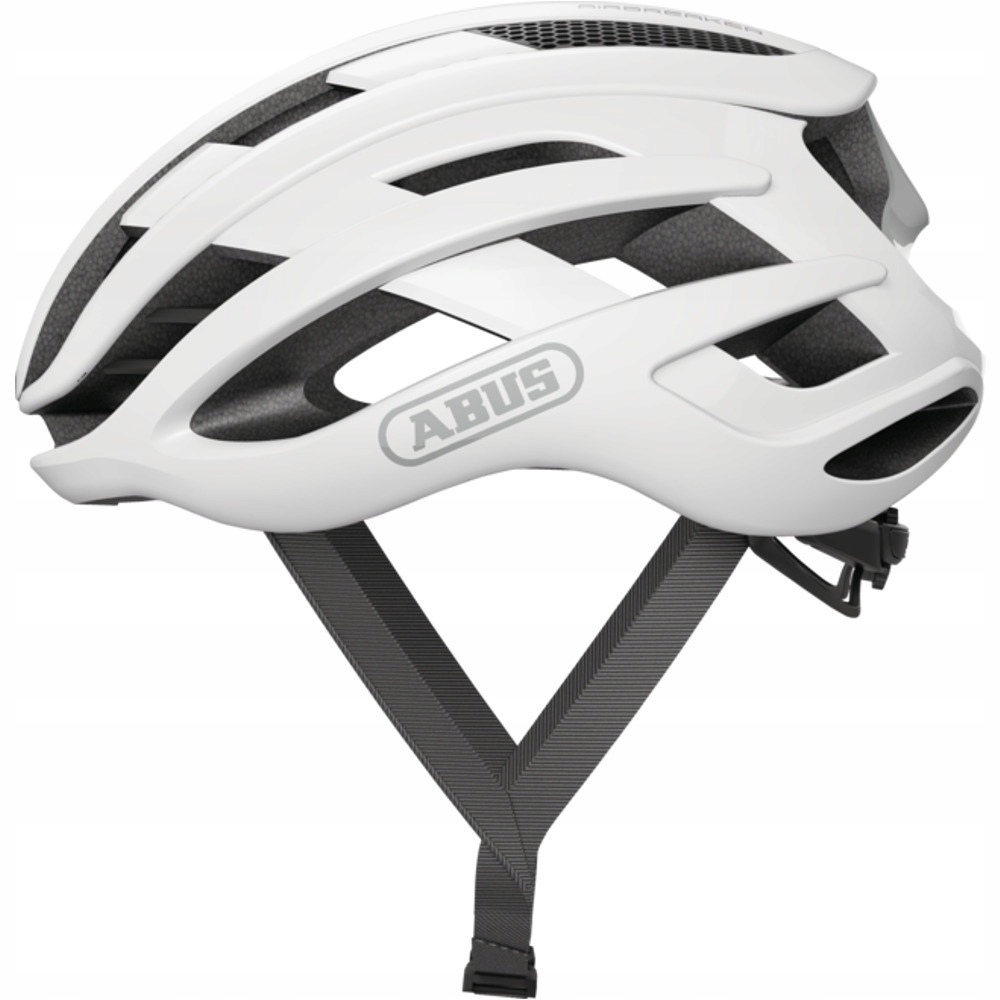 Cyklistická přilba silniční Abus AirBreaker Polar White Matt M 52-58cm