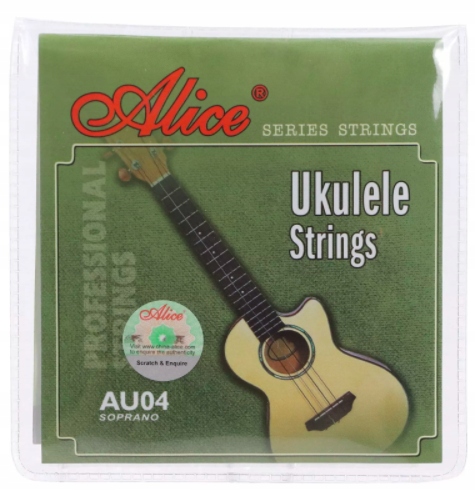 

Alice Struny do Ukulele oryginalne nylonowe Zestaw