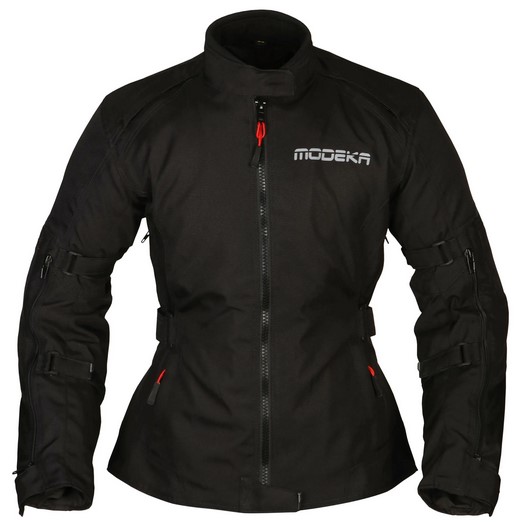 Dámska motocyklová bunda Modeka Luana Lady čierna veľ 42 XL