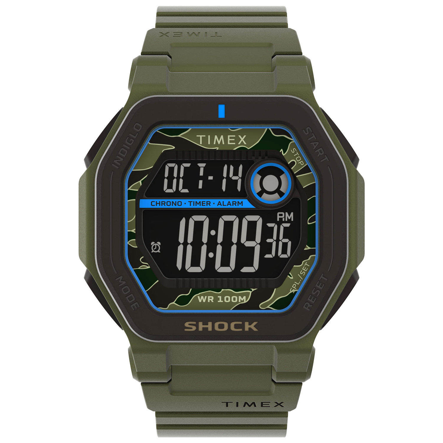 Pánské Hodinky Timex TW2V93700 zelený pásek