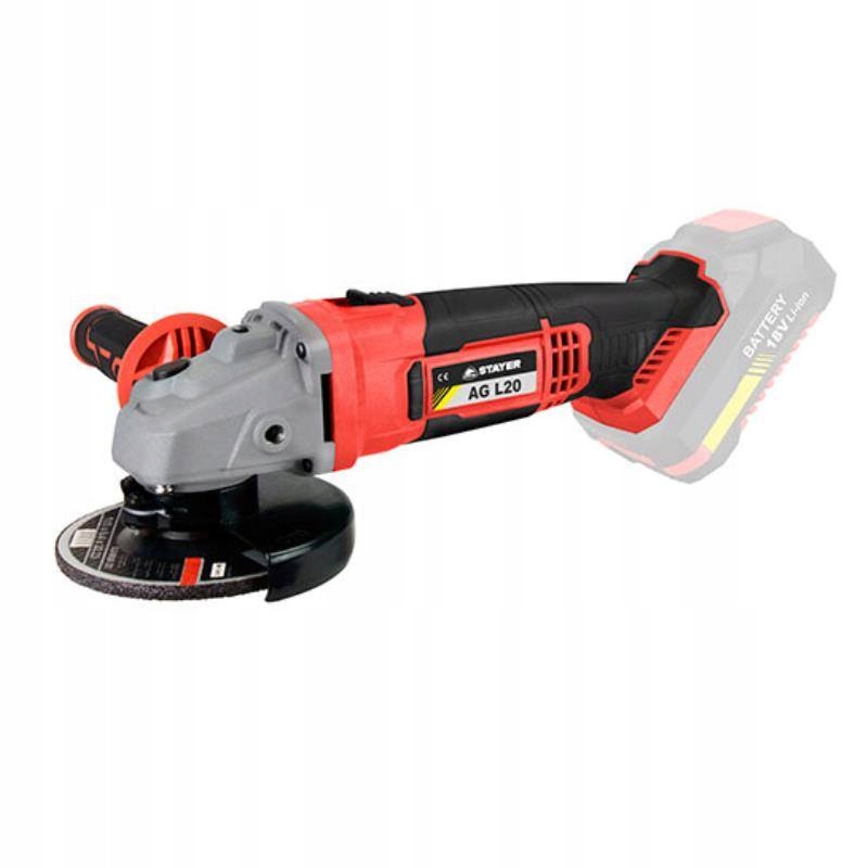 Szlifierka kątowa aku Ag L20, Ø 125 mm, 18 V, 5Ah, 2 baterie Li-ion