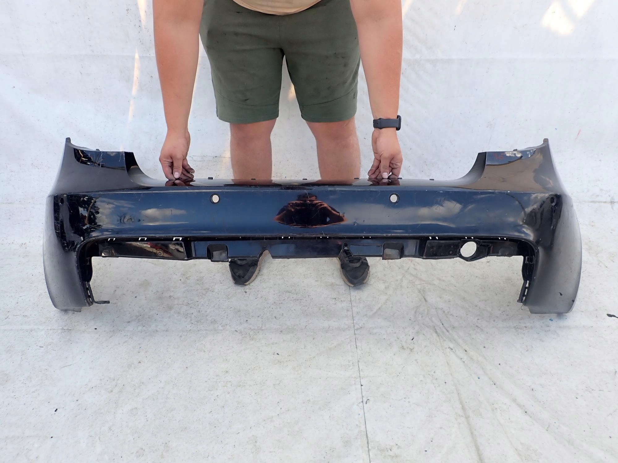 BMW 1 E87 m-packet 04-11 bumper rear part rear PDC
