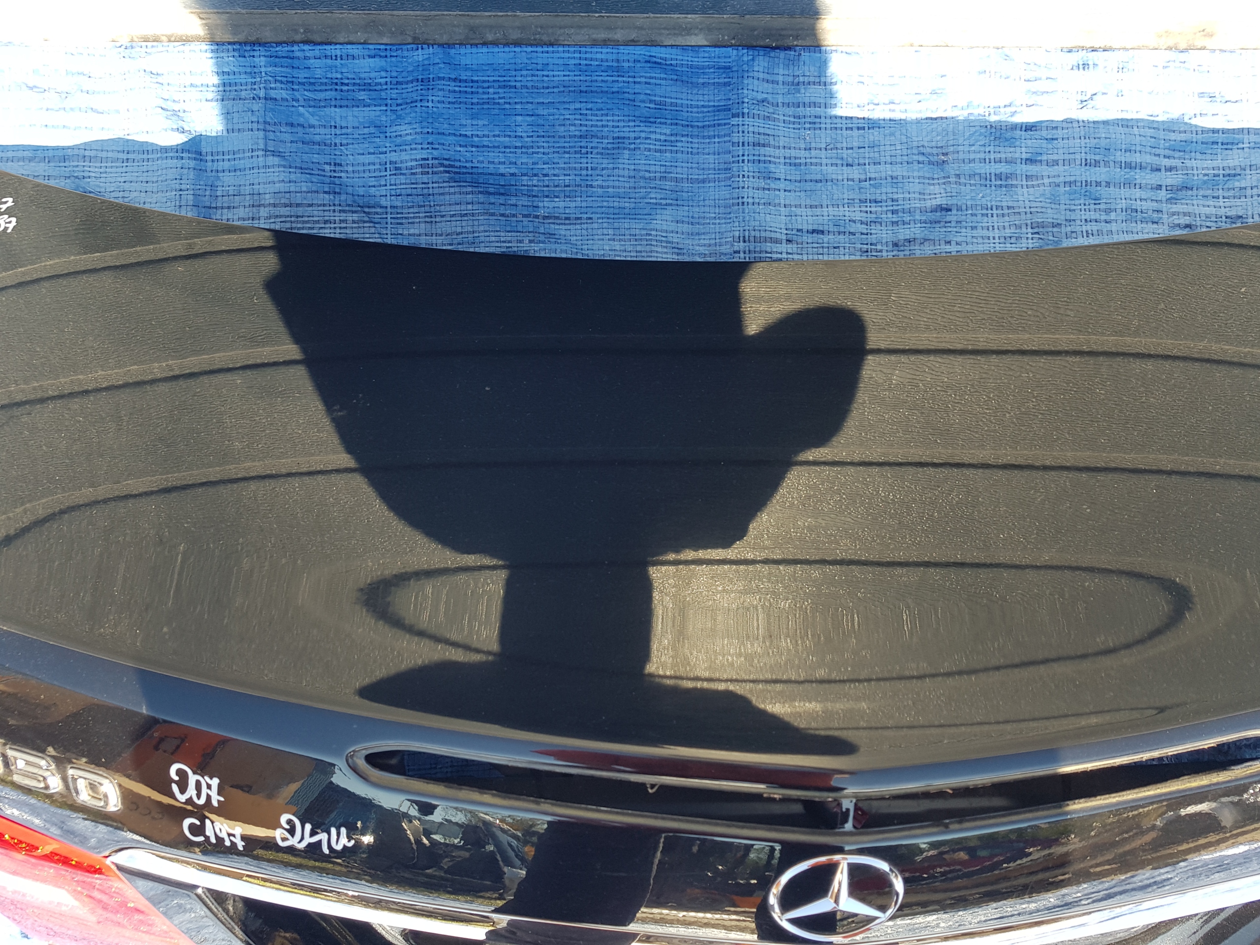 trunk door boot MERCEDES C207 W207 C197 197 COUPE