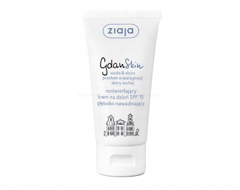 

Ziaja krem na dzień SPF15 rozświetlający GdanSkin