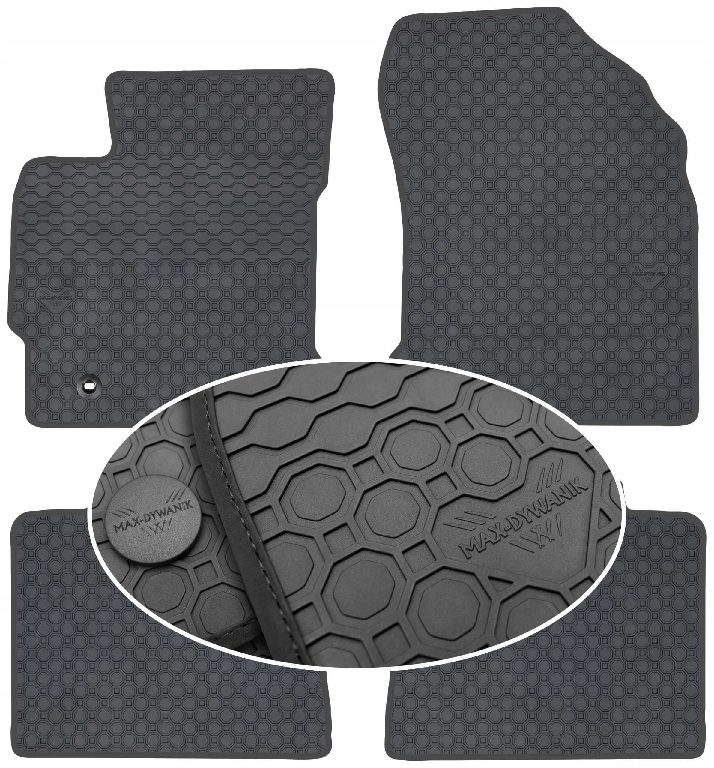 Toyota Corolla XI 2014-2019 Koberce Čierne