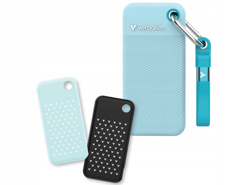 Dysk Verbatim Pocket 2TB Ssd Czarno-niebieski