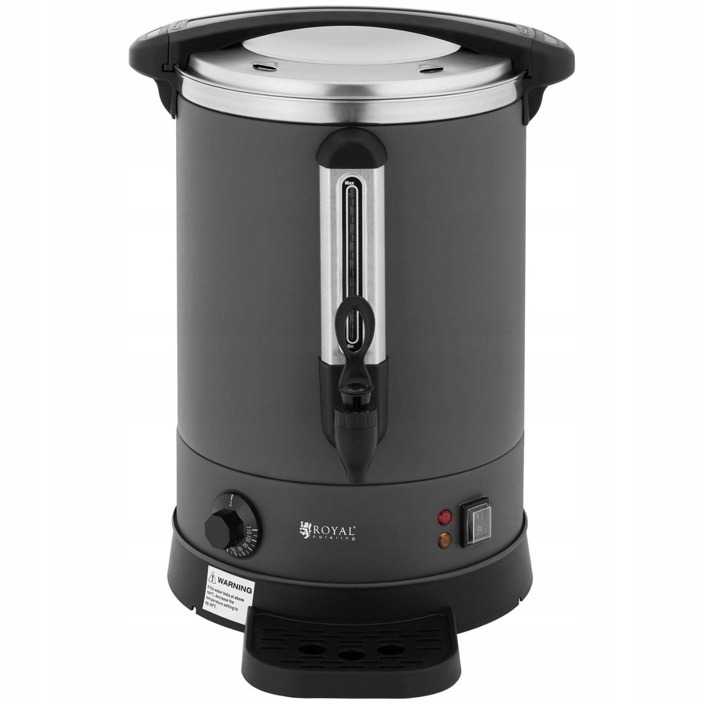 PODGRZEWACZ WARNIK PERKOLATOR KAWY HERBATY STAL Waga produktu z opakowaniem jednostkowym 5.4 kg