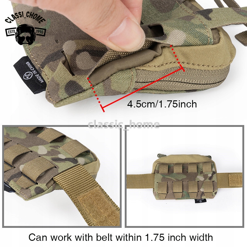 TAKTYCZNA WOJSKOWA TORBA NA PASEK MOLLE EDC,BMC EAN (GTIN) 6955123043981