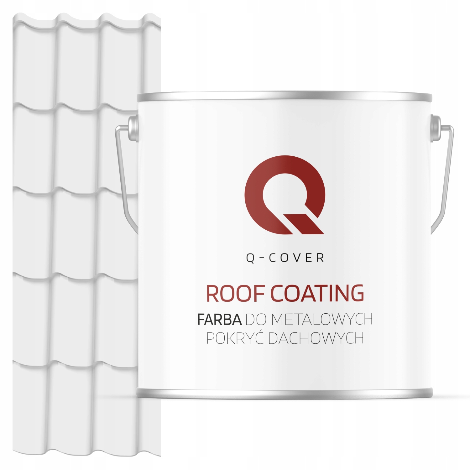 Farba Na Kovové Strechy Plechy Pozinkovaná Biela Cestná Ral 9016 5 L Saténová