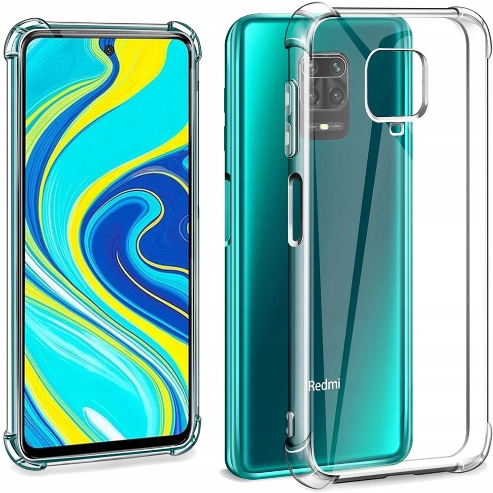 

Etui do Xiaomi Redmi Note 9 Anti Shock Case +szkło
