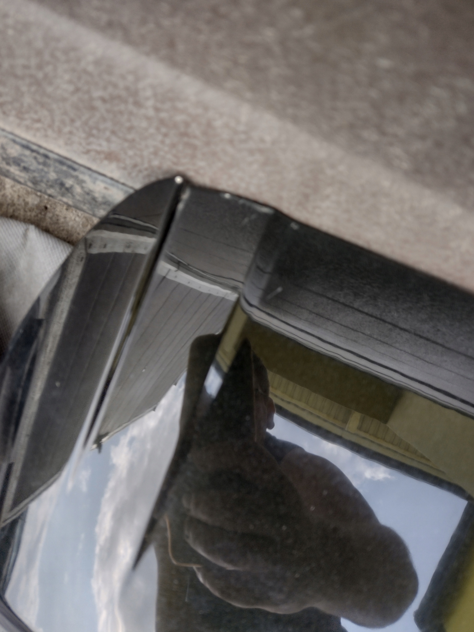 Spoiler, lotka bonnet Porsche Cayenne k:LM6X