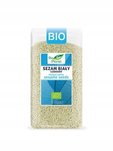 3x Sezam bílý loupaný Bio 400 g Bio Planet
