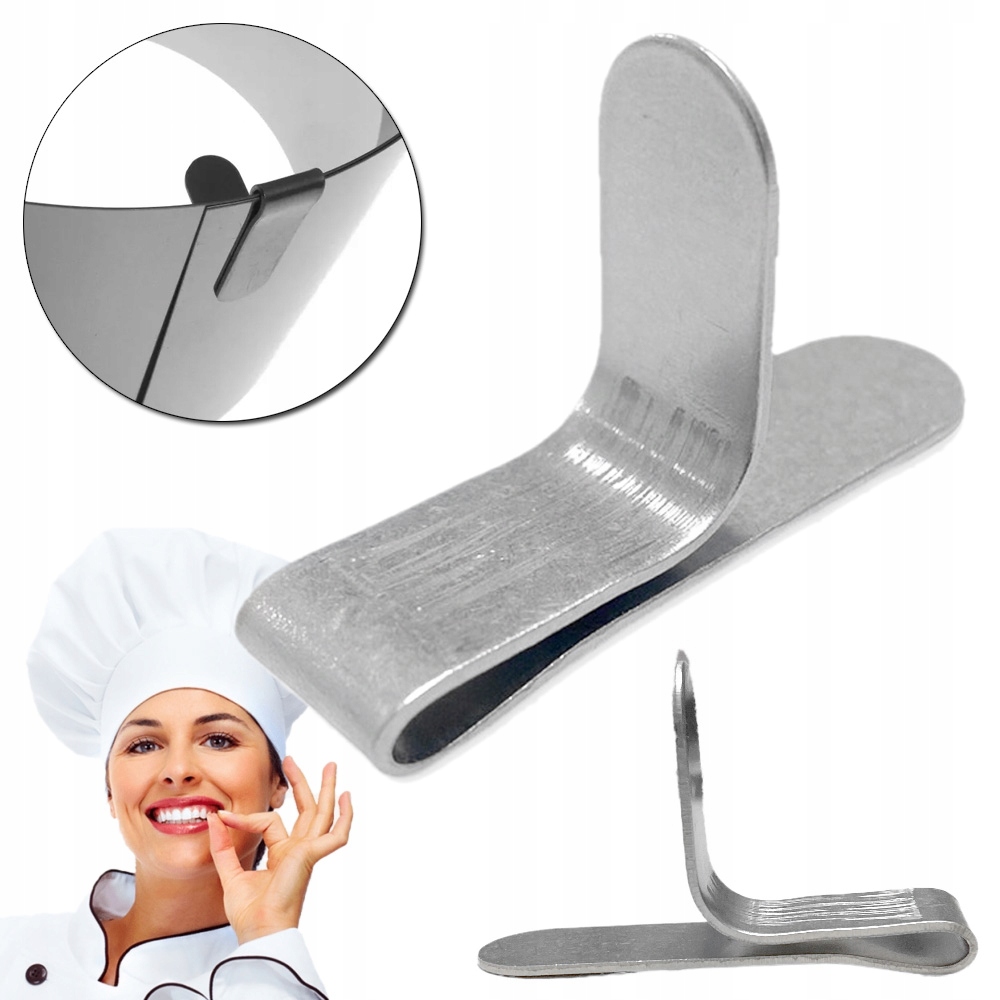 SPINKA DO FORMY REGULOWANEJ RANTU OPASKI CUKIERNICZEJ KLIPS ZACISK 1 SZT