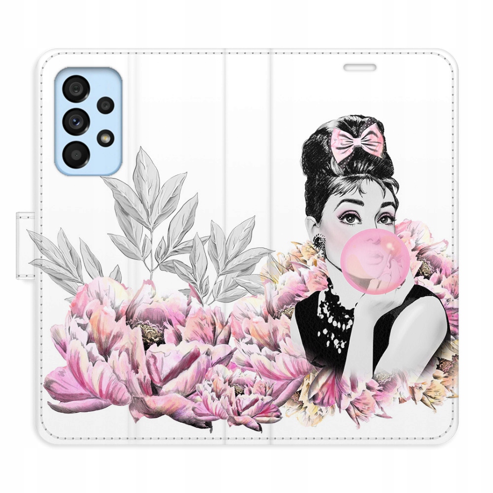 Etui z klapką iSaprio Girl with bubble do Samsung Galaxy A53 5G