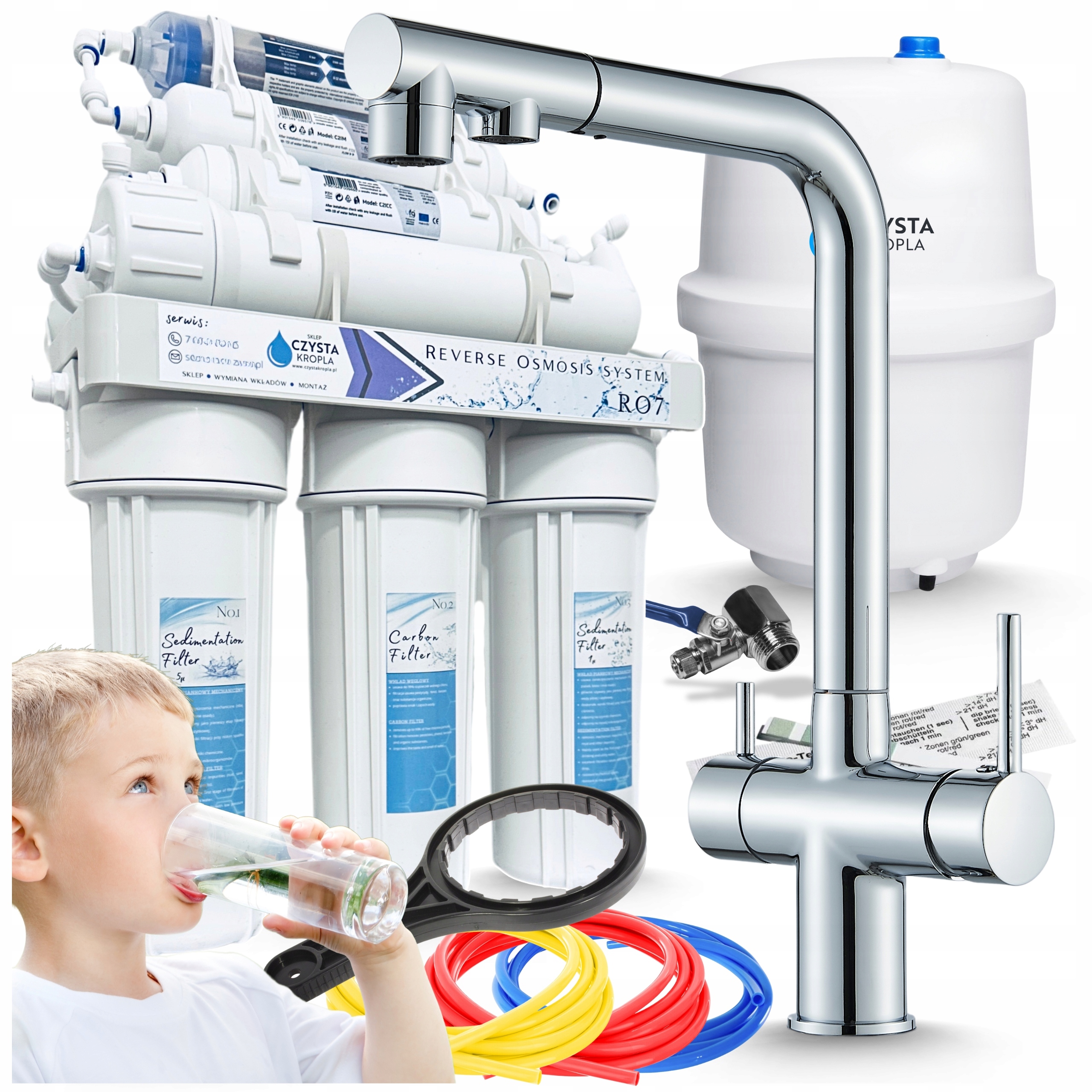 Sada na filtrovanie 7-stupňový distribútor s mineralizátorom Eco Zadarmo