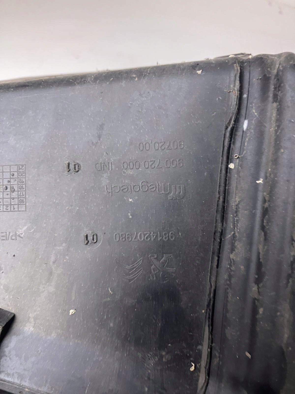 luftansaugkanal intercooler C4 PICASSO II LIFT 9814207980