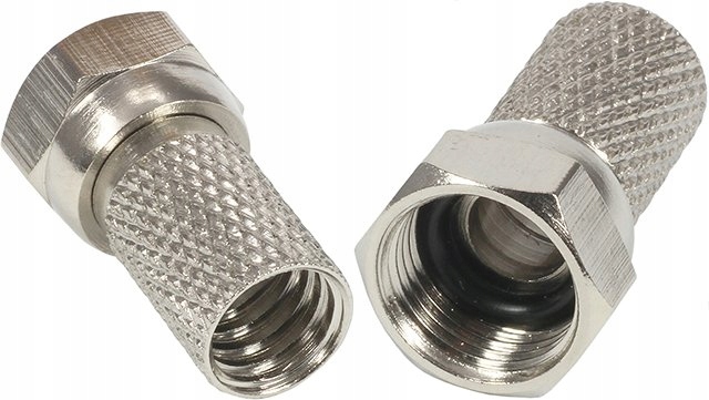 ZŁĄCZE WTYK F 7.2mm EFKA WTYCZKA DVB-T DVB-S 10szt