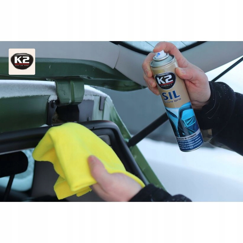 K2 SIL SILIKON W SPRAYU DO USZCZELEK 300 ML Producent K2