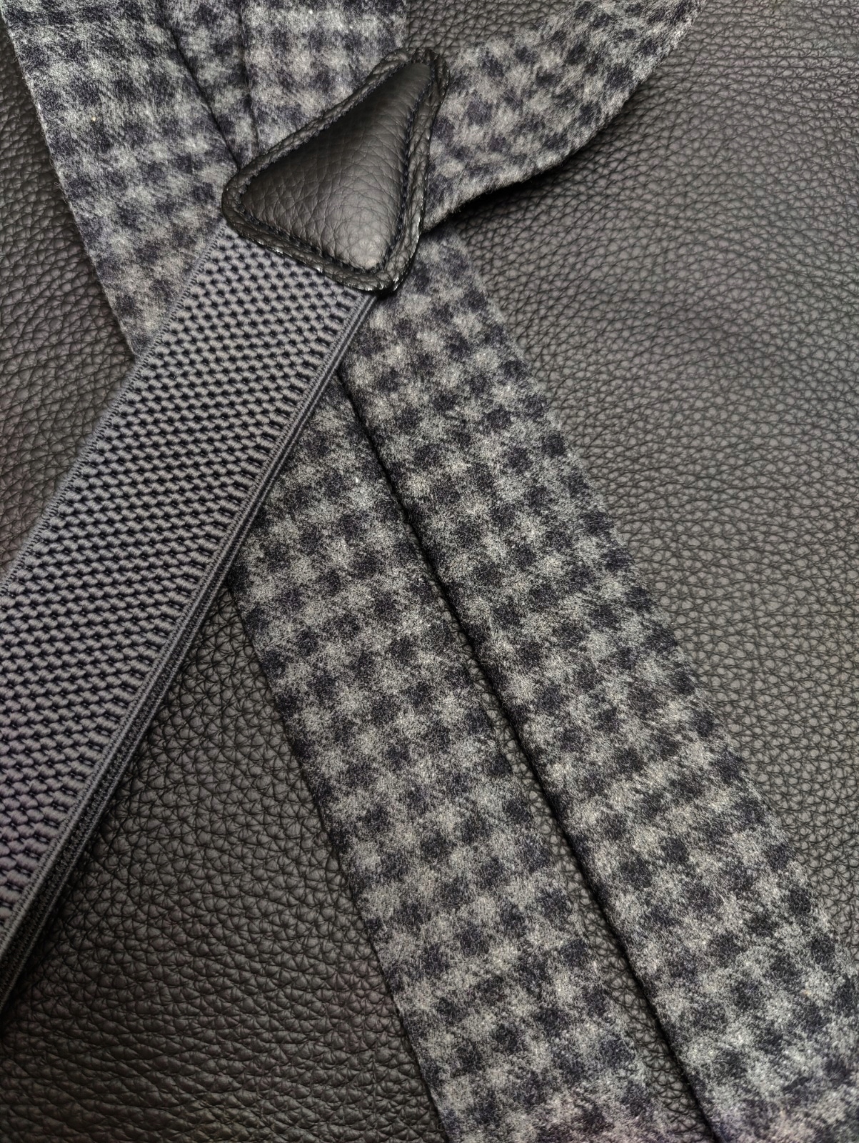 Szelki do spodni 2w1 NA GUZIKI WEŁNA 100% FLANELA Materiał dominujący wełna