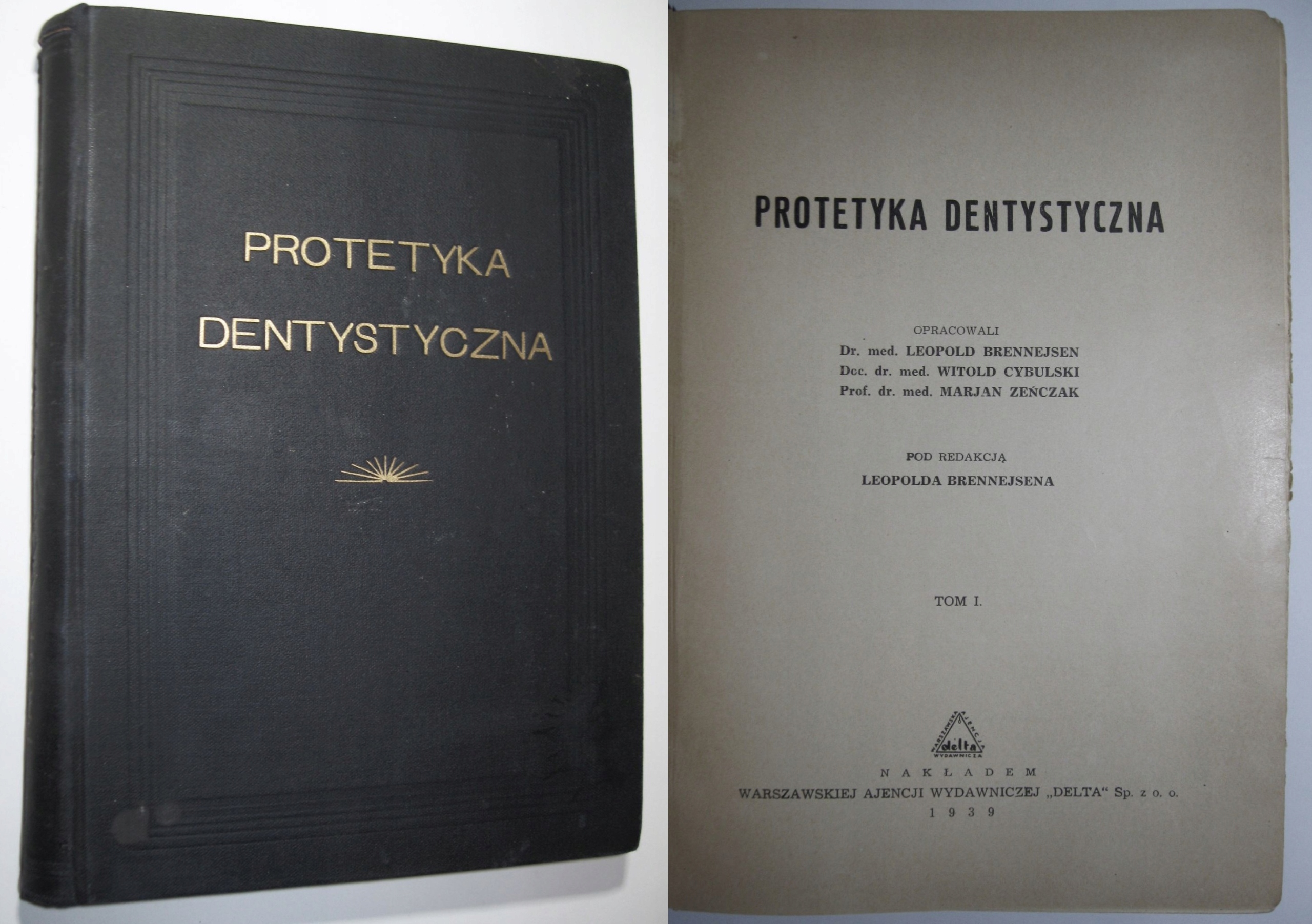 Protetyka dentystyczna Leopold Brennejsen 1939 PRACOWNIA, ROBOTY ZASADNICZE