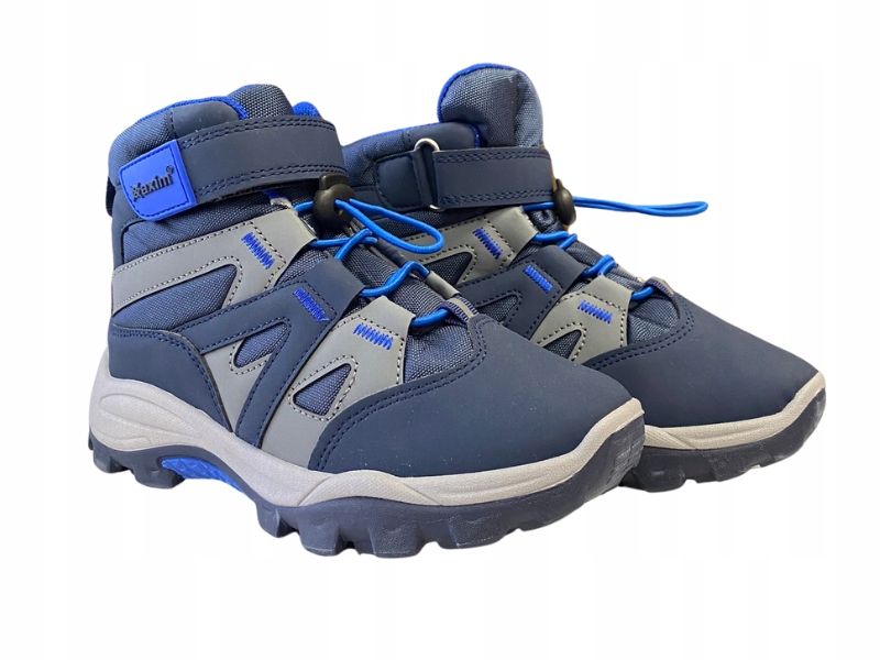 AXIM TRZEWIKI NA WYSOKIE PODBICIE TREKINGOWE GRANAT NIEBIESKI R 38