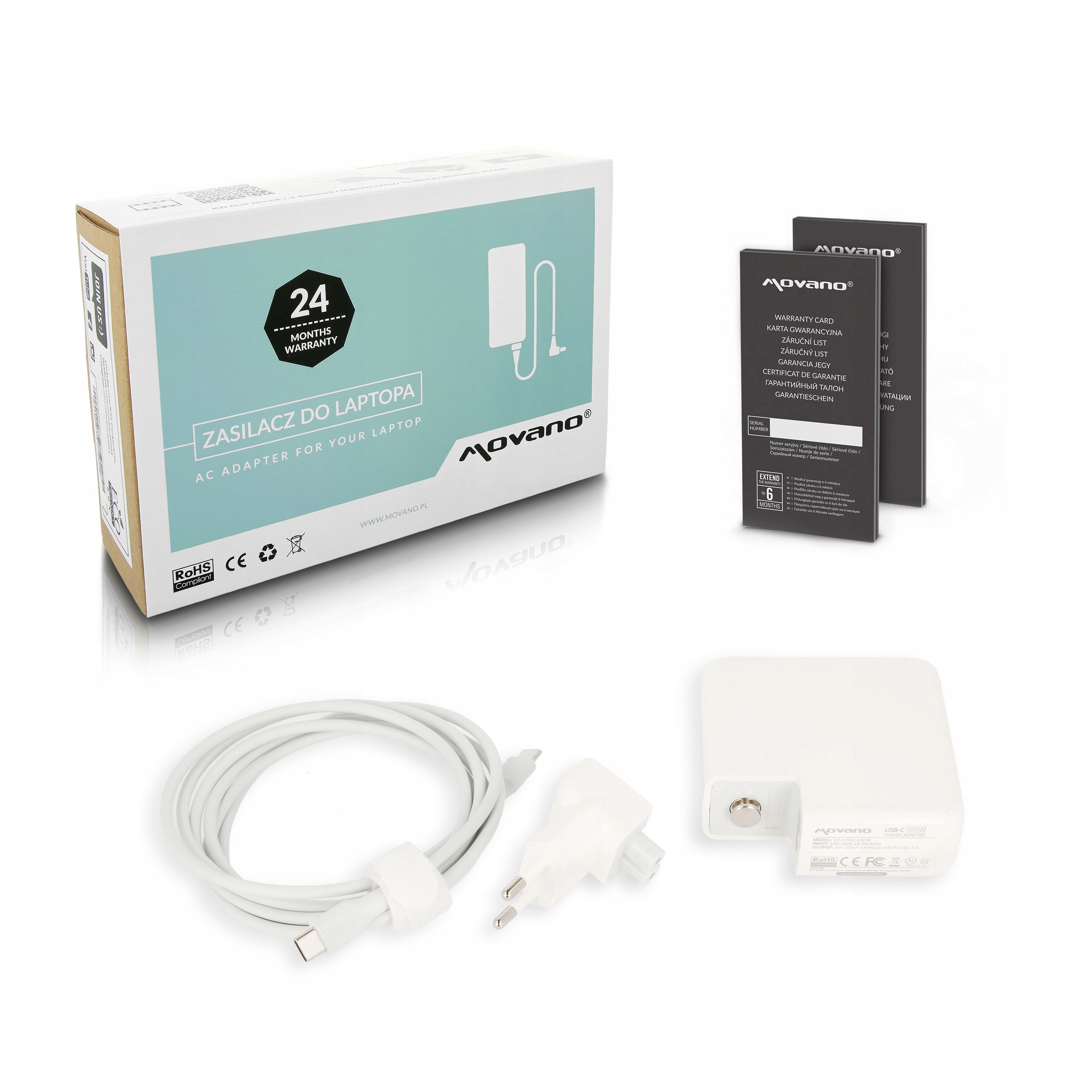 

Zasilacz Ładowarka Usb-c 100W uniwersalny