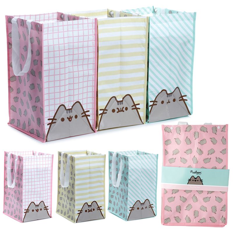 

Pusheen Torba na zabawki, różne rzeczy Komplet 3sz