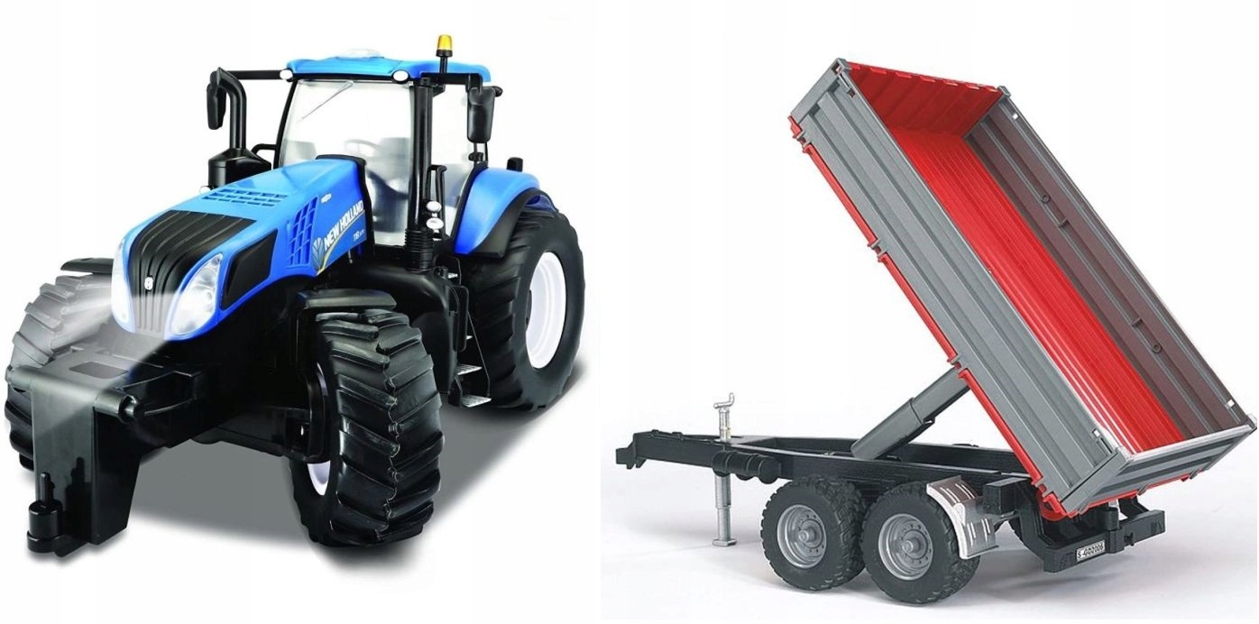 TRAKTOR ZDALNIE STEROWANY NEW HOLLAND R/C 82026