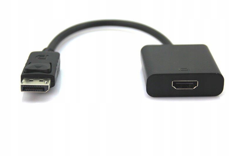 Kabel Adapter DisplayPort na HDMI Display Port DP do 25cm Konwerter Anytech Stan opakowania oryginalne