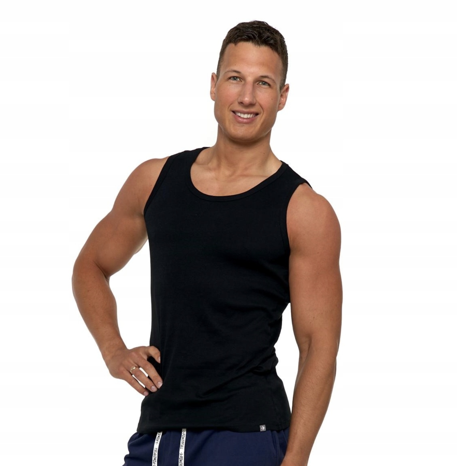 PODKOSZULKA KOSZULKA MĘSKA 100% BAWEŁNA NA RAMIĄCZKACH TOP MĘSKI MORAJ 3XL Kod producenta BMP650-002