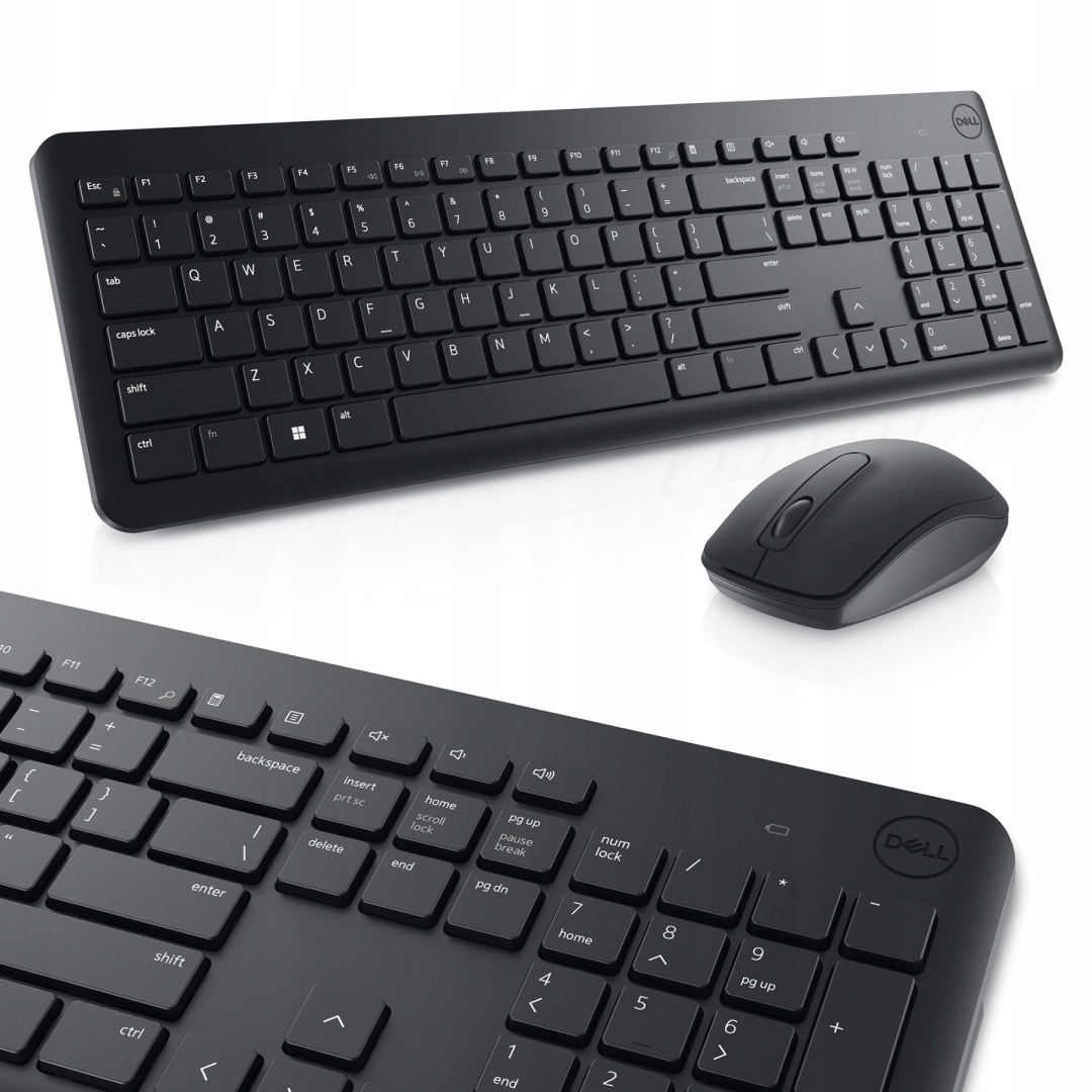 Dell Bezprzewodowy Zestaw KM3322W Klawiatura Mysz Polska Qwerty Us