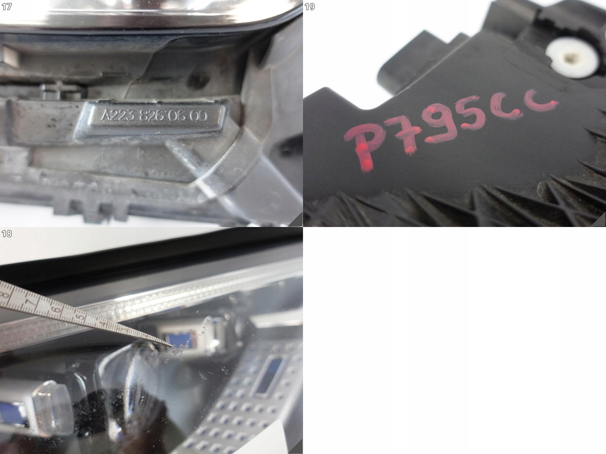 MERCEDES S-KLASA W223 20- light FULL LED DIGITAL LIGHT right front EUROPA