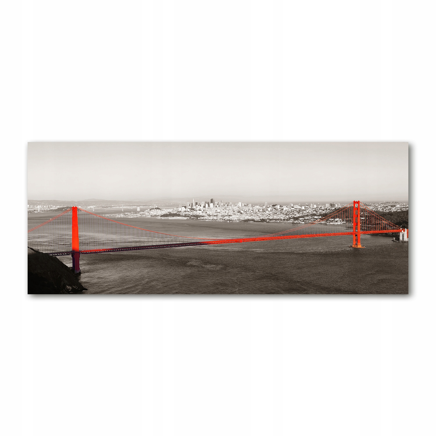 

Foto obraz szkło akryl Most San Francisco 125x50cm