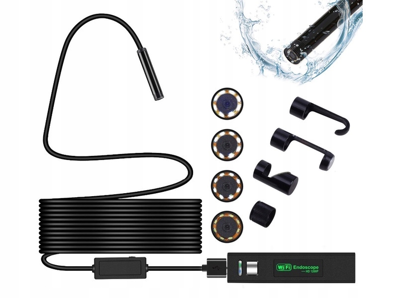 

Endoskop Xrec Wi-fi Usb 2m 8mm